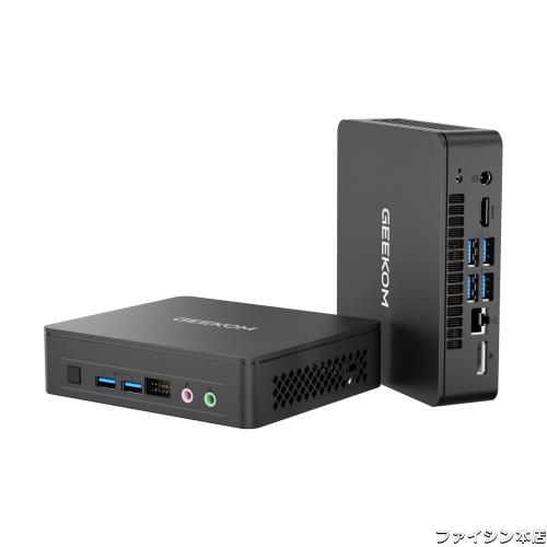 GEEKOM ミニpc n100 第12世代インテル Air12 Lite 4C/4T/最大3.4GHz 2024年最軽量最薄最小 mini pc 高速動作 16GB換装可能 8GB DDR4 1TBの通販は 26,747円