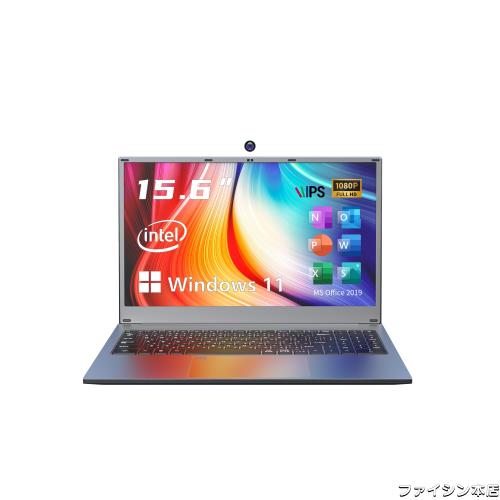 VETESA ノートパソコン【MS Office 2019】【Windows 11】 15.6インチ液晶IPS 1920*1080FHDディスプレイ Webカメラ付き 薄型PCノート高性の通販は 46,747円