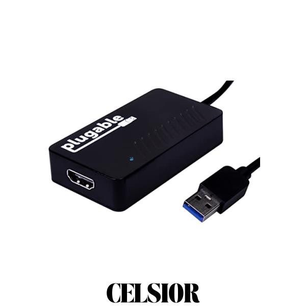 Plugable USB3.0 ディスプレイアダプタ HDMI 2K 1080p 対応 - USB