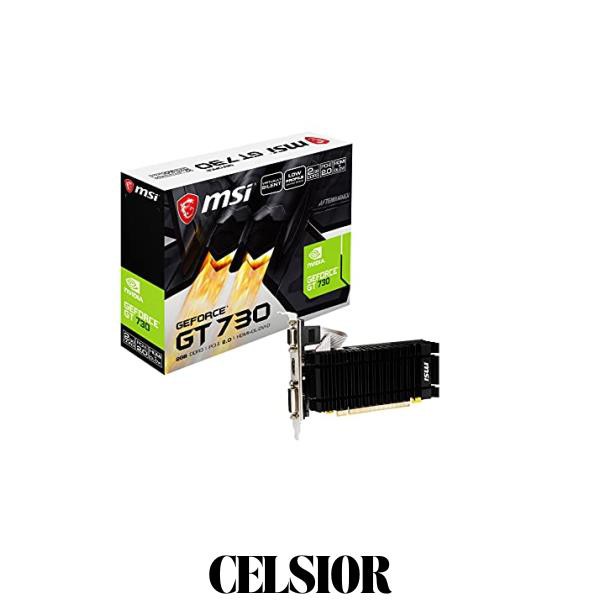 MSI N730K-2GD3H/LPV1 グラフィックスボード GT730 VD7653の通販はau