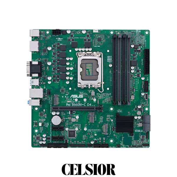 ASUS Pro B660M-C D4-CSM LGA 1700(Intel 12th Gen) Micro-ATX