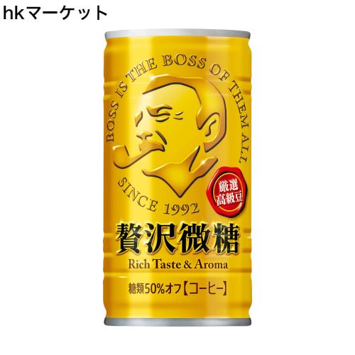 K◇未使用 SUNTORY サントリー BOSS コーヒー スノーボード板 BOSS(ボス) サントリー コーヒー ボス 贅沢微糖 185g×30本の通販