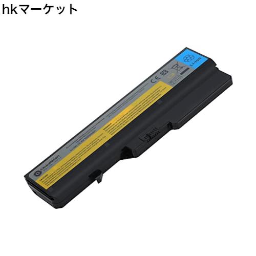 【増量】 LENOVO レノボ Lenovo IdeaPad Z575 【10.8v・5200mAh 】 ブラック 対応用 GlobalSmart 高性能 ノートパソコン 互換 バッテリーの通販は