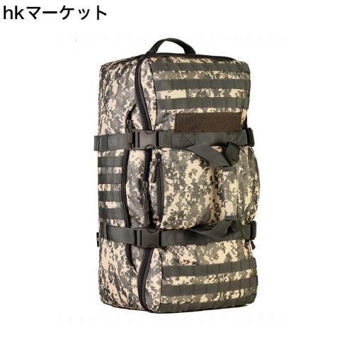 [PHOENIX IKKI] 60L 大容量 3WAY 選べる4色 迷彩 多ポケット 撥水耐震 海外旅行 長期旅行 登山に最適 多機能 アルパインパック ミリタリ