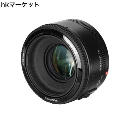 YONGNUO Canon YN50mm F1.8 単焦点レンズ キャノン EFマウント フルサイズ対応 標準レンズ