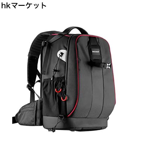 NEEWER プロカメラケース 防水、耐衝撃性、調節可能なパッド入りカメラバッグ 盗難防止用コンビネーションロック付き DSLR、DJI Phantom
