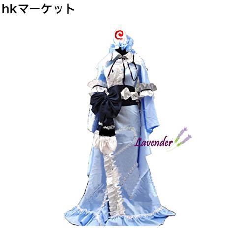 [コスプレ] 【即納品】【ラベンダー】 西行寺 幽々子 cosplay 衣装 イベント 仮装 ハロウイン クリスマス 文化祭 女性Lの通販は 13,691円