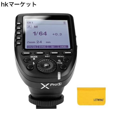 技適マーク＆日本語説明書付 GODOX Xpro-S 送信機 TTL 2.4 Gワイヤレス フラッシュトリガー 高速同期 1 / 8000s X システム Sony一眼レフ
