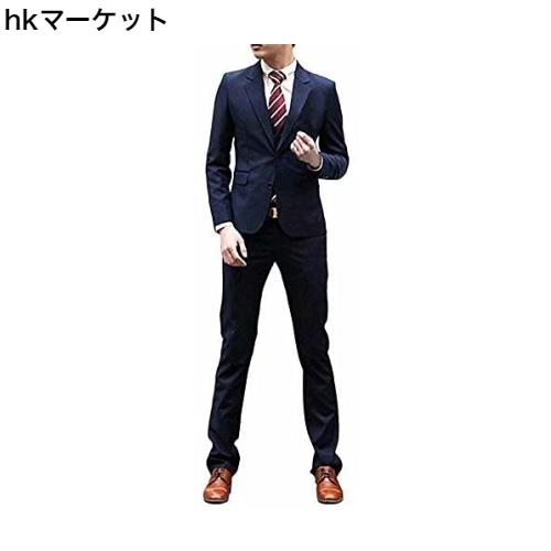 [WEEN CHARM] スーツメンズ 上下セット セットアップ ビジネススーツ スリム 着心地良い 礼服 結婚式 就職スーツ オールシーズン シンプ