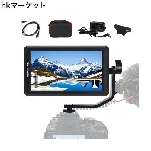 Feelworld F6 5.7インチIPSモニタ 1920x1080フィールドモニター 4K HDMI信号入力 DC 8V電源出力をサポート DSLR デジタルカメラ用 撮影モの通販は 23,609円