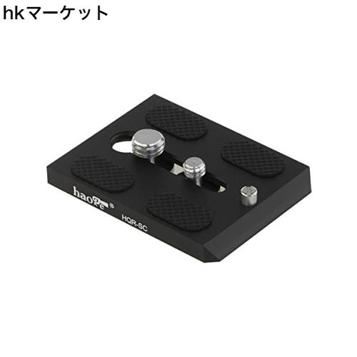 Haoge カメラQRクイックリリースプレート（Sachtler Video DV 8、DV 8/100、DV10 3 + 3、DV10 5 + 5、FSB6T、FSB8T、FSB10T三脚フルードの通販は