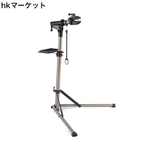 CXWXC 自転車 メンテナンススタンド 安定感 高さ調節 角度調節 ワークスタンド 折りたたみ式 工具トレー付 軽量 コンパクト 収納、持ち運の通販は