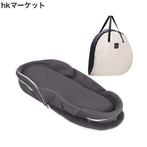 【ベビーアムール】 Bebamour ベビーベッド 折りたたみ式 ベッドインベッド 添い寝 簡易ベッド 新生児 携帯型ベビーベッド 通気性 高さ調の通販は
