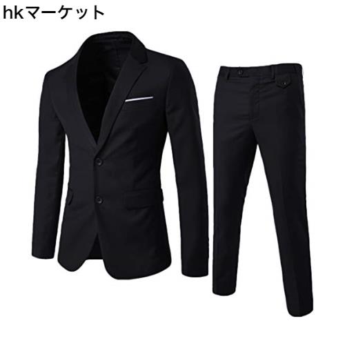 [YIMANIE] スーツメンズ 上下セット セットアップスーツ 2つボタン 多色 スリム 結婚式/ビジネス/カジュアル/オシャレ 就職 紳士服 二次の通販は 8,513円