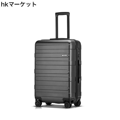 (ヴィヴィシティ) スーツケース キャリーバッグ キャリーケース 機内持込可 大容量 大型軽量 8輪 静音 TSAロック搭載 100%PC （Lサイズ