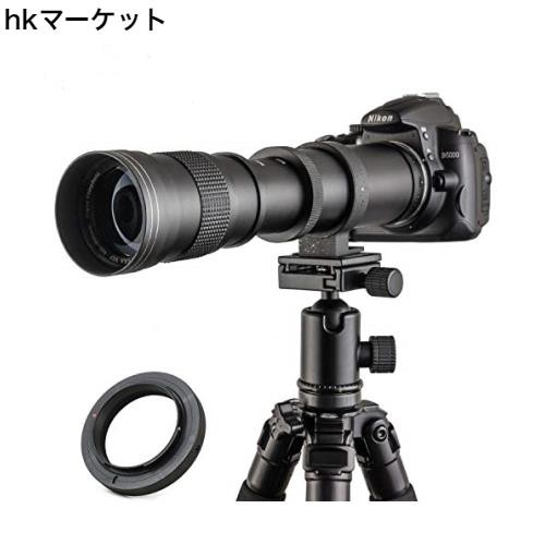 JINTU 420-800mm 望遠ズームレンズF/8.3-F16 キヤノン用80D, 70D, 77D, 60D, 60Da, 1Ds, Mark III and II 7D, 6D, 5D, 5DS Rebel T7i, T7の通販は