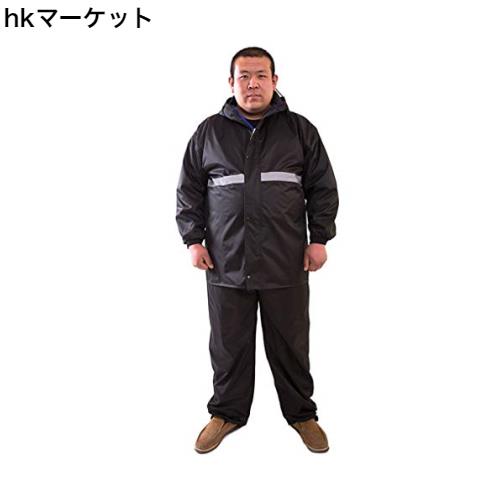 [PEAHENX] レインコート 上下セット メンズ レインスーツ レインウェア アウトドア 防災 自転車 バイク 通学 通勤 豪雨 ビッグサイズ Ｘの通販は 5,371円