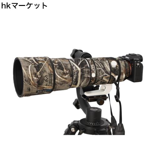 ROLANPRO レンズカバー | Sony FE 200-600mm F5.6-6.3 G OSS 対応 | 望遠レンズ用カモフラージュカバー | 3層構造保護、防水 | カラー番