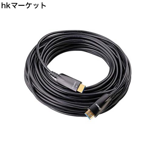 DTECH 光ファイバー HDMI ケーブル 30m 4K 60Hz 2K 144Hz 1080P UHD ビデオ ハイスピード 18Gbps 3D ARC Deep Color HDCP1.4 EDID CEC 対