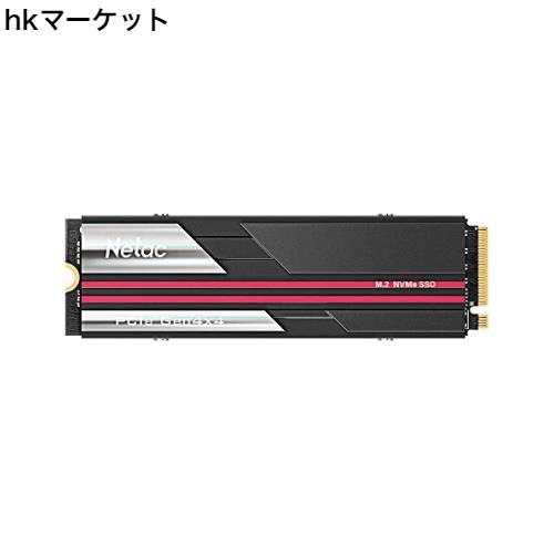 Netac M.2 SSD 1TB 最大7000/6700MB/秒 PCIe Gen4.0x4 PS5確認 / アルミ合金ヒートシンク一体式M2 SSD（インテリジェントな温度制御） 正の通販は