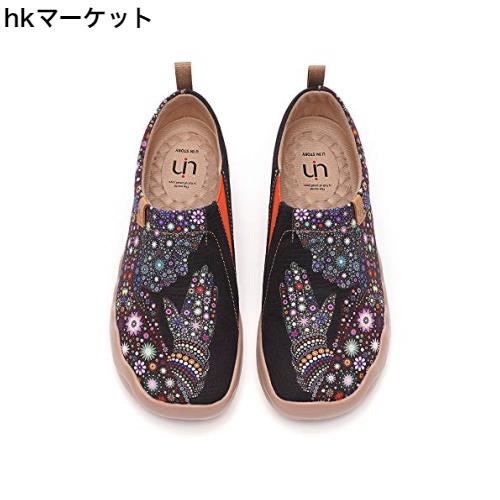 [UIN] スリッポン レディース ウォーキングシューズ キャンバス スニーカー 軽量通気 プレゼント スリッポン 人気 モカシンカジュアル 旅の通販は