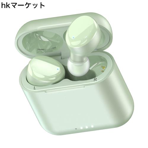 TOZO T6 ワイヤレスイヤホン 45時間再生 カナル型 パッシブノイズキャンセリング 自動ペアリング Bluetooth5.3 タッチコントロール 充電の通販は 5,678円