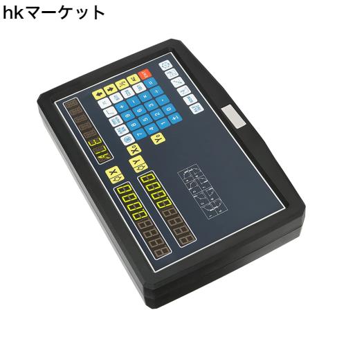 旋盤デジタル読み出し、旋盤フライス盤用アクセサリ付き2軸デジタル読み出しDRO-高スキャン周波数/低測定誤差の通販は
