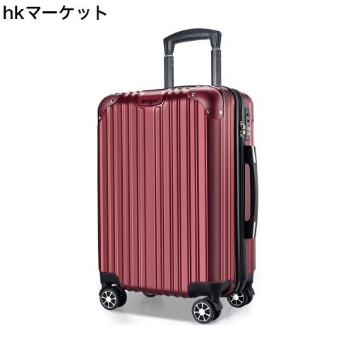 [VARNIC] スーツケース キャリーバッグ キャリーケース 機内持込 超軽量 大型 静音 ダブルキャスター 耐衝撃 360度回転 TSAローク搭載 フ