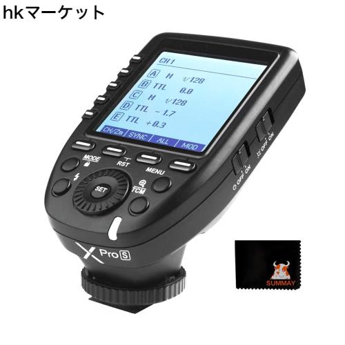 【Godox正規代理＆日本語取説書】GODOX Xpro-S ソニー用 送信機 フラッシュトリガー コマンダー ハイスピードシンクロ1/8000s Sony一眼レ