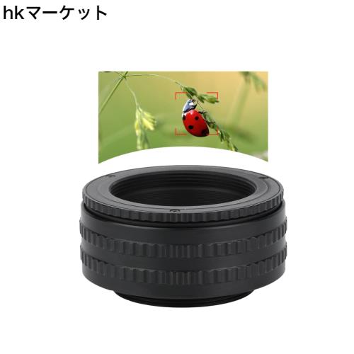 ヘリコイドレンズアダプター M42-M42焦点調整可能 アルミニウム合金 マクロチューブアクセサリー25-55mm 5,479円