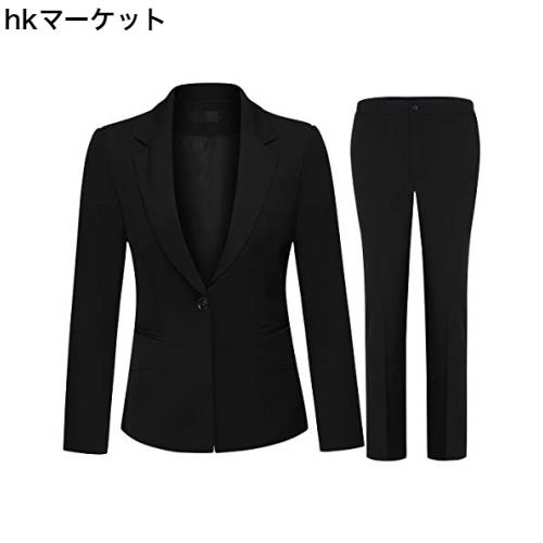 [ByFshow] レディース セットアップ パンツ スーツ スリム ズボン レジャー スーツ 上下 2点セット (ジャケット ＋ パンツ) 春 秋 冬 通の通販は 5,288円