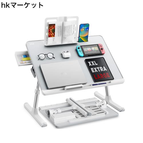 SAIJI ラップデスク 折りたたみテーブル ノートパソコンスタンド ミニテーブル「安定性強化版」机 ローテーブル ベッドテーブル ノートPCの通販は 7,700円