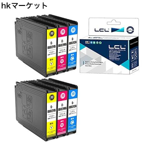 LCL EPSON用 IB02 IB02A IB02CA IB02MA IB02YA （2*3色セット） 顔料 互換インクカートリッジ 対応機種：PX-M7110F/M7110FP/M7110FT/S711