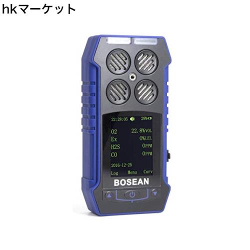 BOSEAN複合ガス測定器 ポータブル 4−in−1 ガス検出器 検知器 BOSEAN複合ガス測定器 ポータブル 4−in−1 ガス検出器 検知器