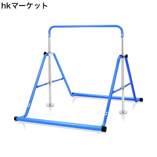 BangTong＆Li 子供用 ぶら下がり鉄棒 折りたたみ 多機能 てつぼう 耐荷重(約)70kg 5段階高さ調節可 室内用 屋外使用可 逆上がり テツボウ