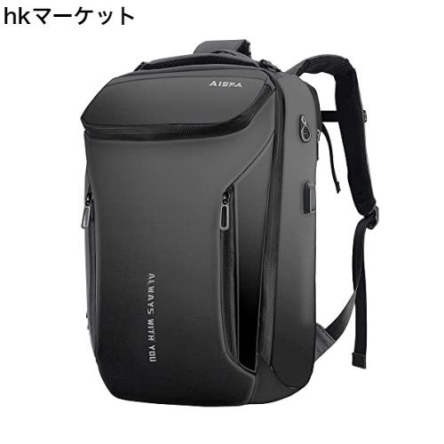 [AISFA] リュック メンズ リュックサック バックパック 17インチ PCビジネスリュック 大容量 防災 bag USB充電機能付き 30L 旅行 学生 バ
