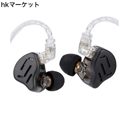 KZ ZAX (7BA+1DD)ハイブリッド型HiFiイヤホン 10mmのPEKダイナミックドライバー＆オリジナルバランスドアーマチュアドライバー*7が搭載さ