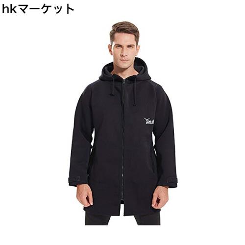 MORGEN SKY ボートコート ウェットスーツ素材 ジャケット 3mmネオプレン保温 防風 カジュアル 多機能 ジャケット ダイビング お釣り YW30