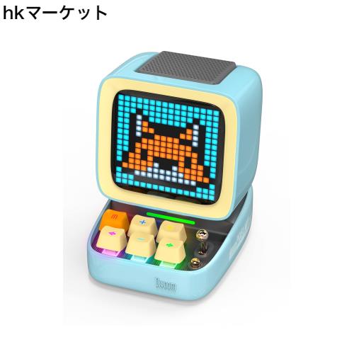 Divoom Ditoo-ProポータブルBluetoothスピーカー3.55インチLEDスクリーンピクセルディスプレイ、DSPワイヤレススピーカーAPPコントロール