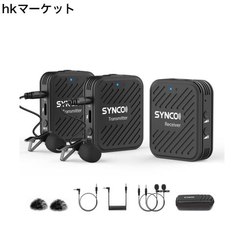 ワイヤレスマイク, SYNCO G1(A2) 一眼レフカメラ/パソコン/iPhone