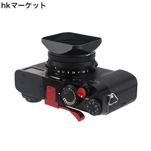 Haoge LH-X200B スクエアメタルレンズフード 49mmアダプターリングメタルキャップ 富士フイルム X100V X100F X100T X100S X70 富士フイルの通販は 6,172円