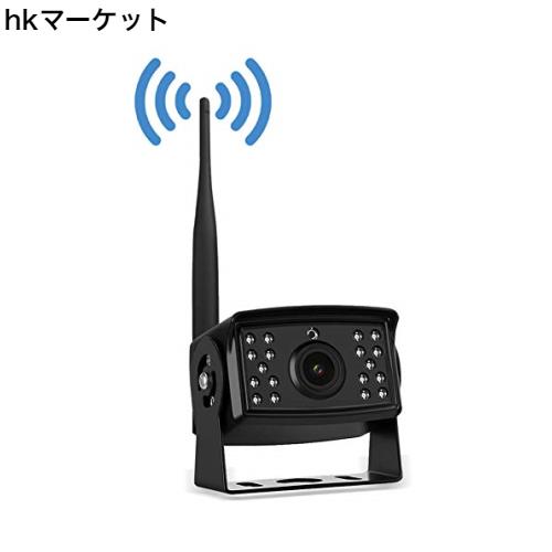AHDバックカメラ、THLY デジタル リアカメラ 車載用バックカメラ無線ワイヤレス DVR、AHDリバースシステム専用 追加カメラ 12v-24v 防水