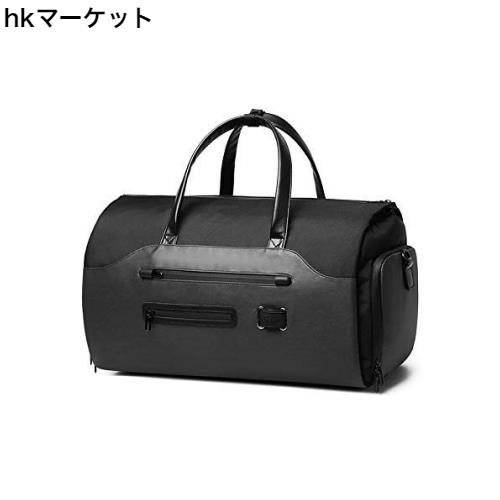 3WAYガーメントバッグ 50L大容量 IDEASHOW スーツ収納/靴収納ダッフルスーツカバー 型くずれ防止ボストンバッグ 出張用ビジネスバッグ リ