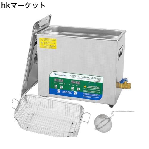 Mxmoonant 6Ｌ超音波洗浄機 卓上型超音波クリーナー Mxmoonant 6L超音波洗浄機 卓上型超音波クリーナー 180w 20-80℃加熱可