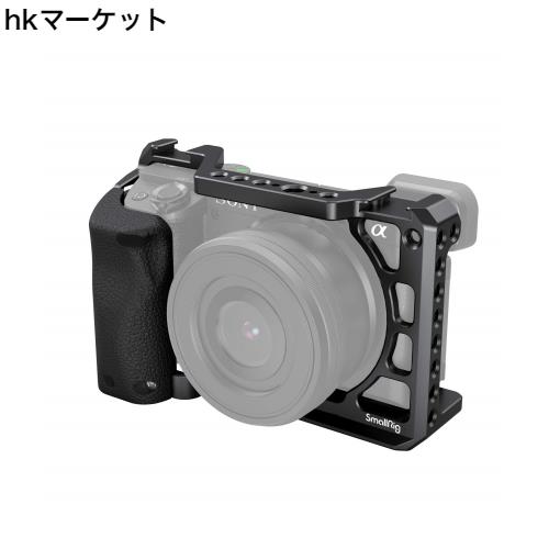 SmallRig A6100・A6300・A6400用ケージキット シリコンゴム製ハンドル2788付き-3164