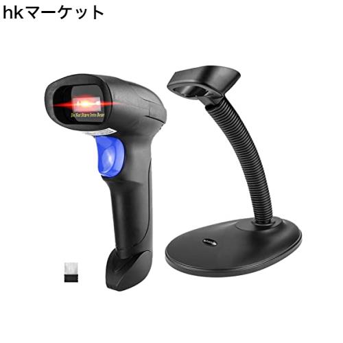 NetumScan Bluetooth QRバーコードスキャナースタンド付き、3 in1ワイヤレス1D2Dバーコードスキャナーコンピューター、タブレット、iPhonの通販は 6,010円