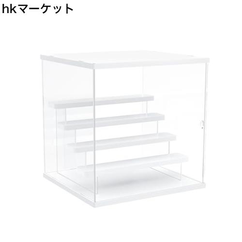 Duvinin フィギュアケース コレクションケース ディスプレイケース アクリル製 (五段ステージ, 白)の通販は 5,678円