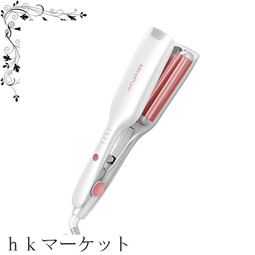 MiroPure ヘアアイロン カール ウェーブアイロン 26？ 挟むだけで可愛い カールアイロン 実現 160℃〜220℃ 千万級マイナスイオン吹出 やの通販は 6,025円