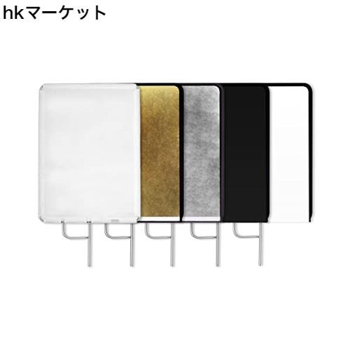 Selens フラッグパネル レフ板 75cmx90cm ステンレス製 4-in-1リフレクター+ディフューザーキット 撮影用フラッグ 取り外し快速 スタジオの通販は