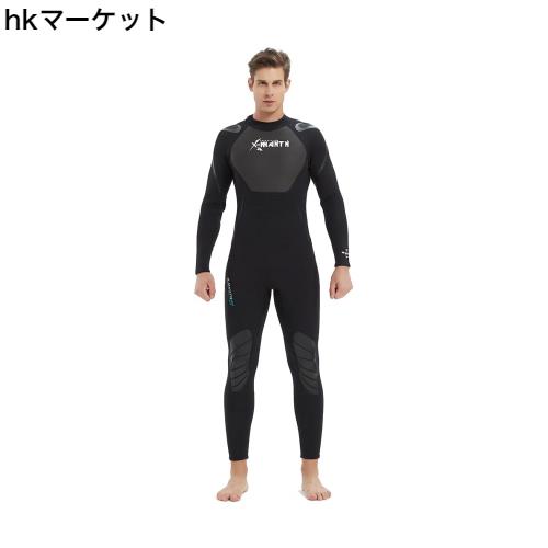 MORGEN SKY ウェットスーツ メンズ 2mm/3mm ワンピース ネオプレン素材 胸スキン ダイビング サーフィン 素潜り フィッシング バックジッ